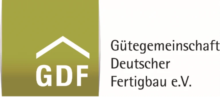 Logo der Gütegemeinschaft Deutscher Fertigbau e.V.